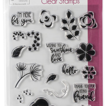 Therm O Web Gina K Designs Stamp Set - Petals & Wings