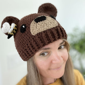 Bean The Bear With Bee Hat