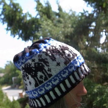 Mr. Blacky the horse beanie