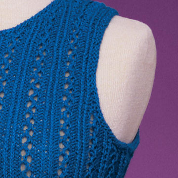 Ribbed Openwork Tank #145
