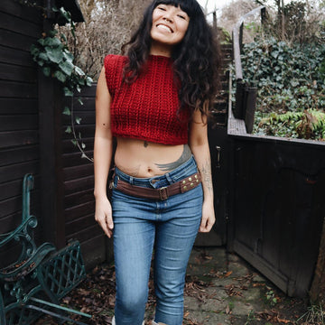 Aphrodite Cropped Sweater