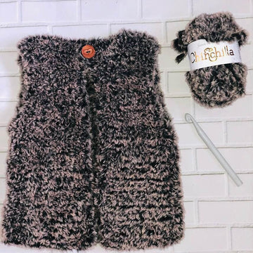 Erin faux fur gilet