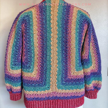 Aurora Hexagon Cardigan