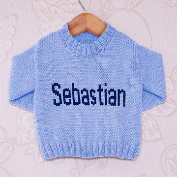 Intarsia - Sebastian Moniker Chart - Childrens Sweater