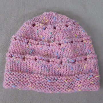 Cindy - babies eyelet stitch hat