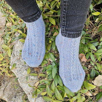 Speckled Hearts Sock