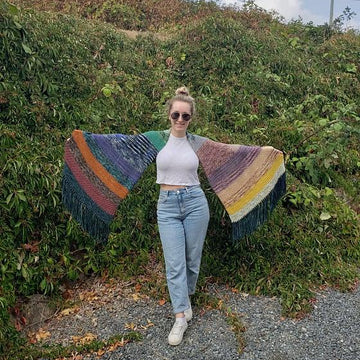 Dusk to Dawn Shawl