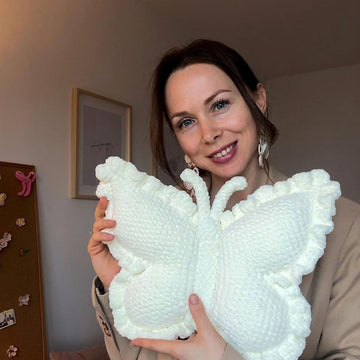 Butterfly pillow