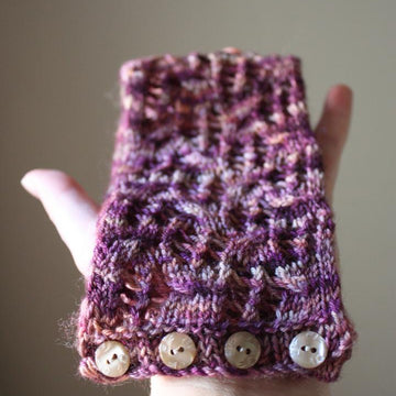 Arabesque Lace Neckwarmer / Neck Cuff Knitting Pattern