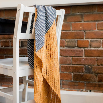 Lace Dipped Shawl