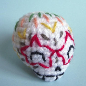 Maurice the sugar skull amigurumi