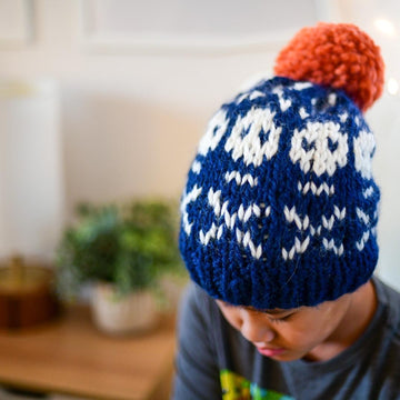 Knit Skull Beanie