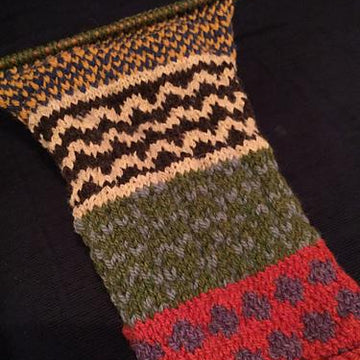 Funky Fair Isle Snood