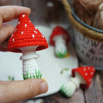Crochet mushroom