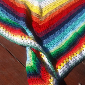 Squared Afghan