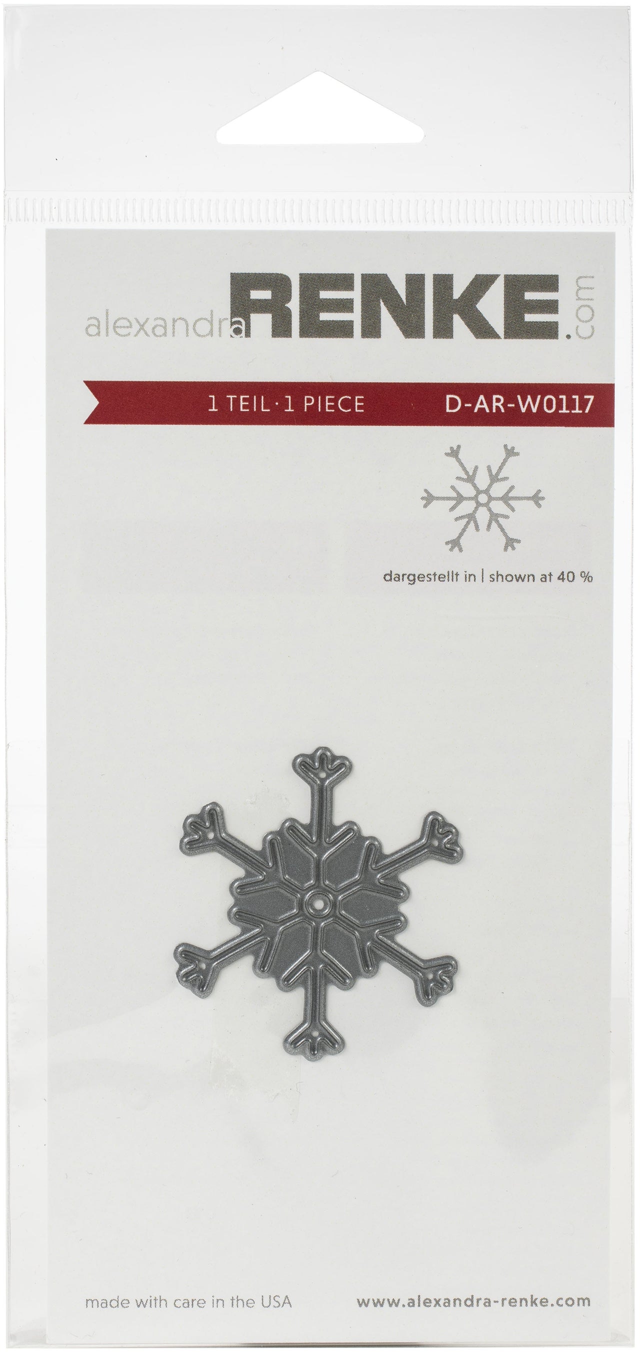 Alexandra Renke Dies - Snowflake Lena, Christmas Floral