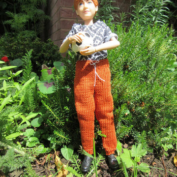 1:6th scale teenage jogging pants