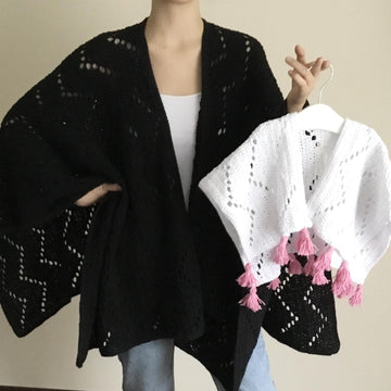 Tara Zig Zag Poncho N 697
