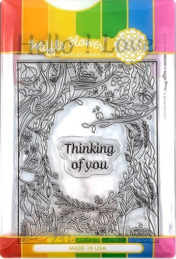 Waffle Flower Crafts Waffle Flower Stamp & Die Set - Fall Dreams