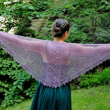 Meandering Pathway Shawl