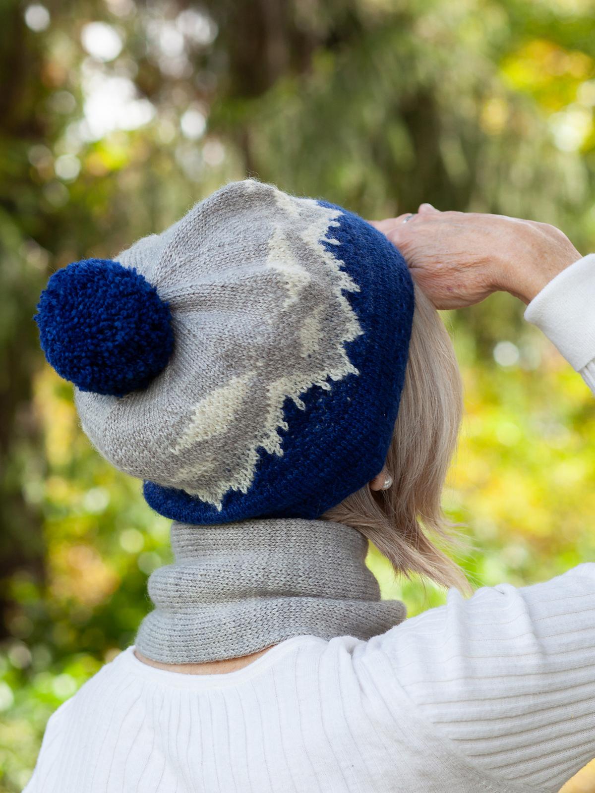December Mountain  Scarf & Hat