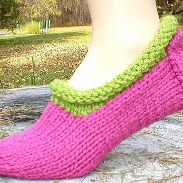 Shortie Slippers & Faeroe Slipper Socks