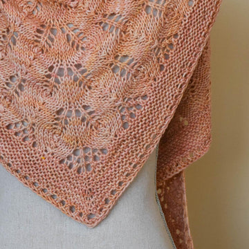 Faded Roses Shawl