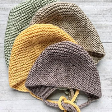 Baby Bonnet and Neck Scarf