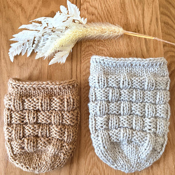 Basket Weave Mason Jar Cozy