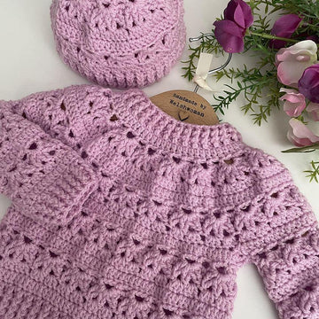 Aster Baby Jumper and Hat