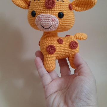 Crochet the Little Giraffe pattern, Amigurumi pattern, Crochet Animals