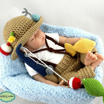 Newborn Fisherman Outfit