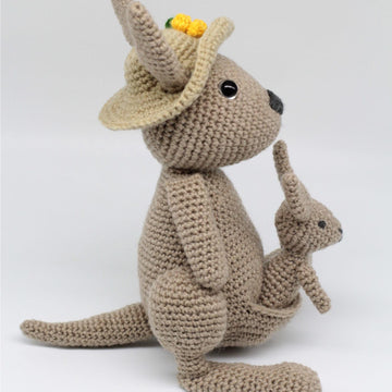 Mama Jill and Little Joey Kangaroo