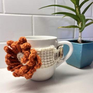 Amber Bloom Cup Cozy