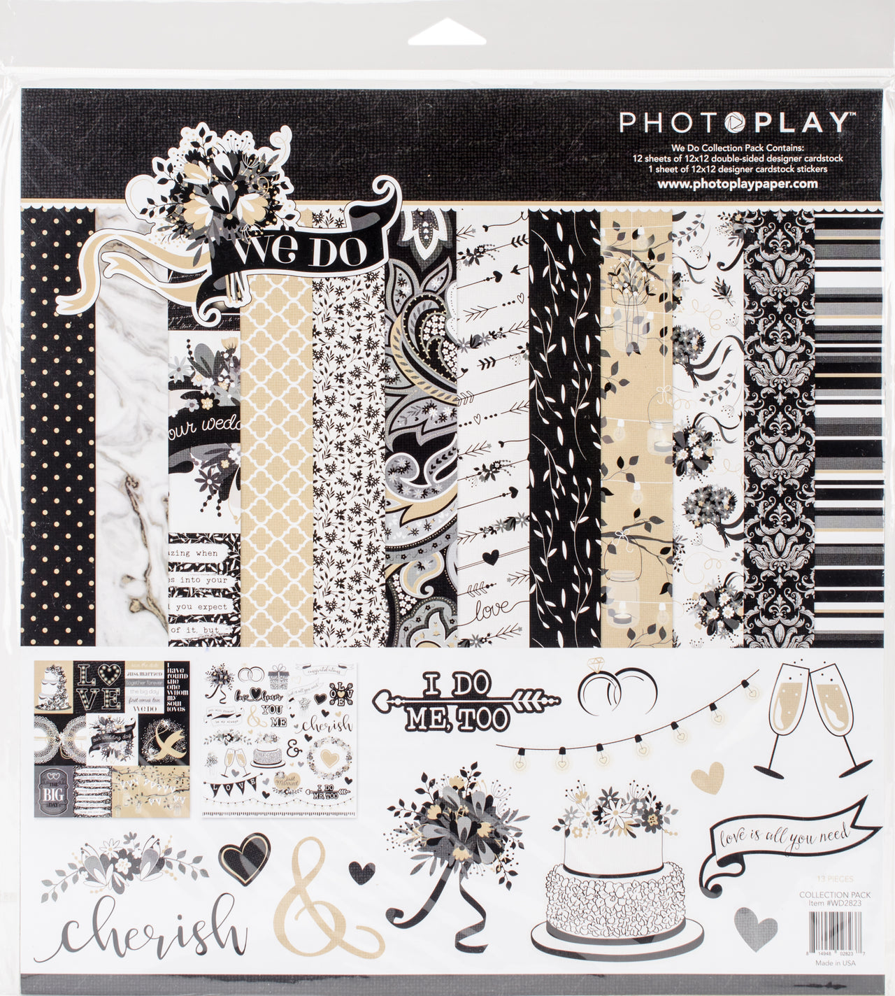 Photoplay Paper PhotoPlay Collection Pack 12"X12" - We Do