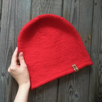 Mens Slouchy Beanie - Classic Hat + Video