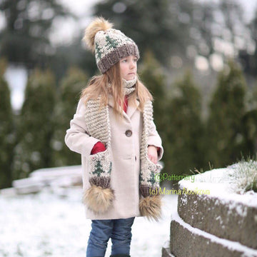 Noel Trees Scarf