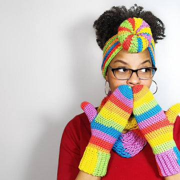 Top Knot Headband Ear Warmers