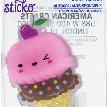 Sticko Gummy Stickers - Ice Cream