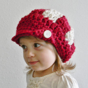 Peppermint Swirl Cap