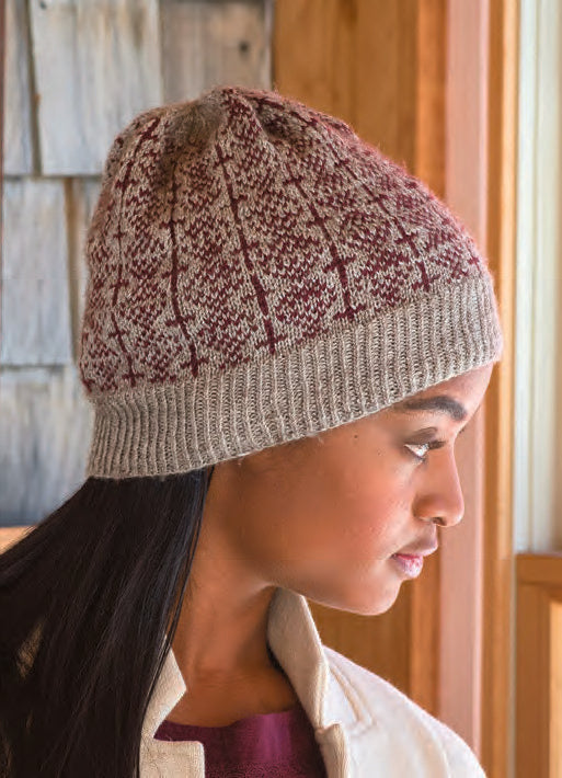Netherfield Hat and Mittens in Berroco Skye - 398-4 - Downloadable PDF