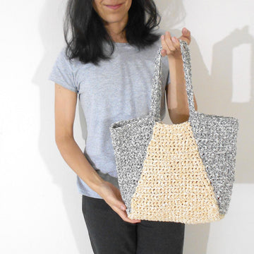 Color Block Tote