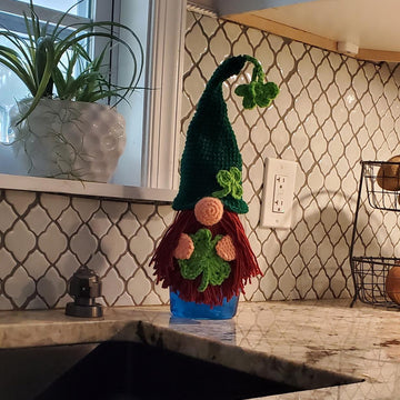 Leprechaun Wine Buddy or Dish Soap Cover