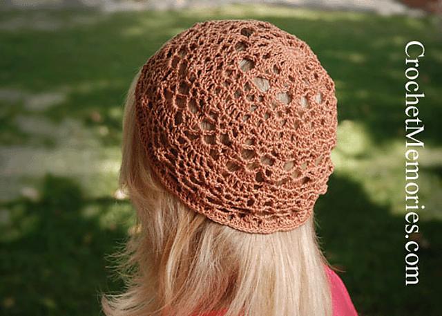 0747 Lady's Lace Double Pineapple Hat