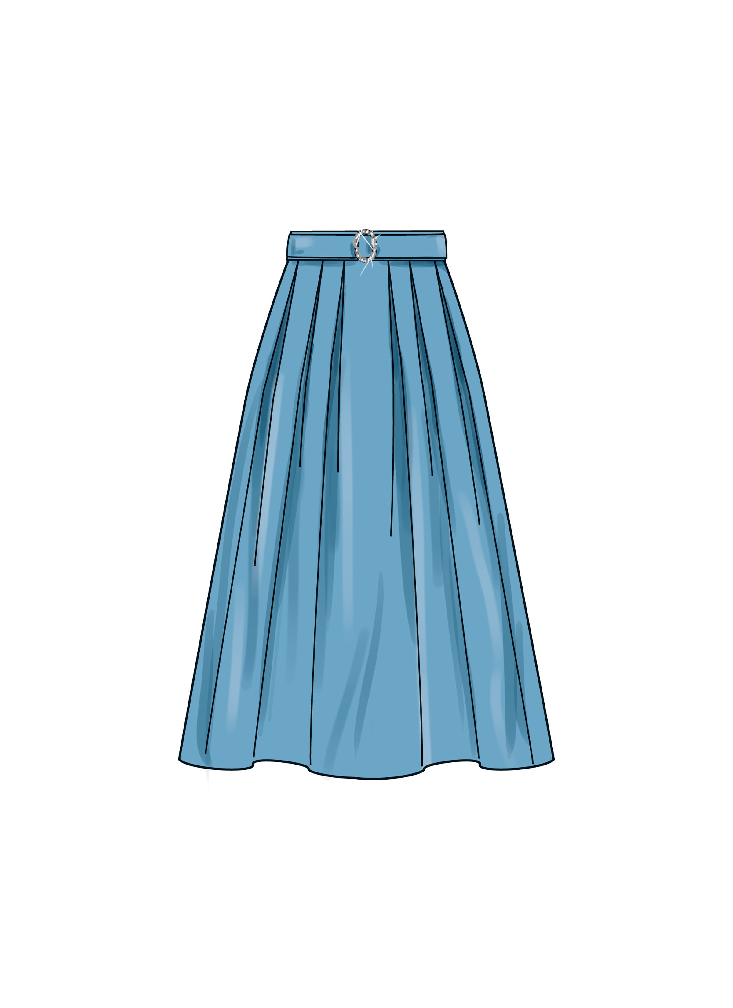 Simplicity Misses' Skirts S9711 - Sewing Pattern