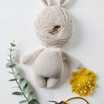 Amigurumi bunny toy