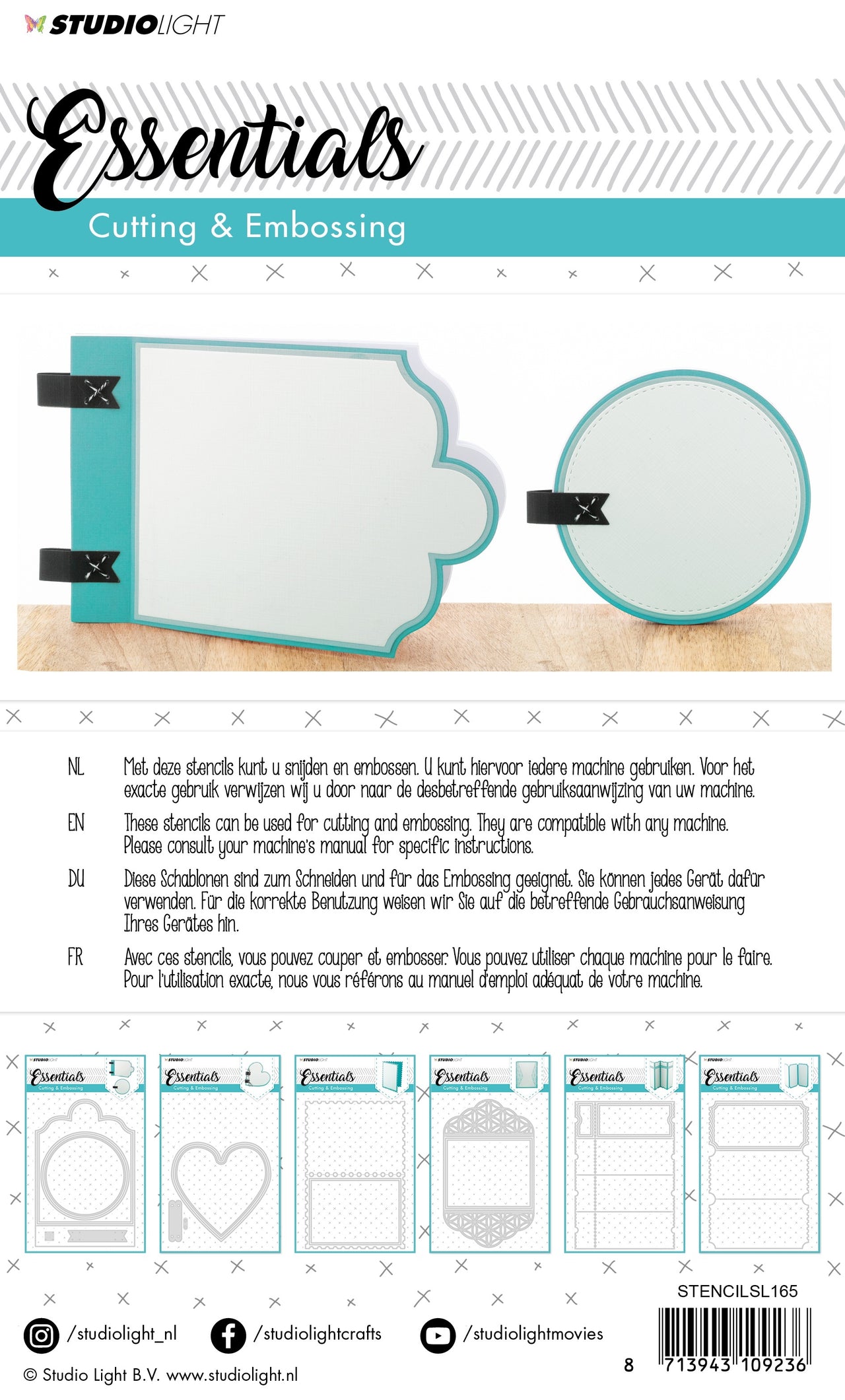 Studio Light Essentials Cutting & Embossing Die - 580295