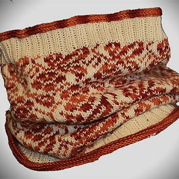 Rubus Cowl and Wrist warmers