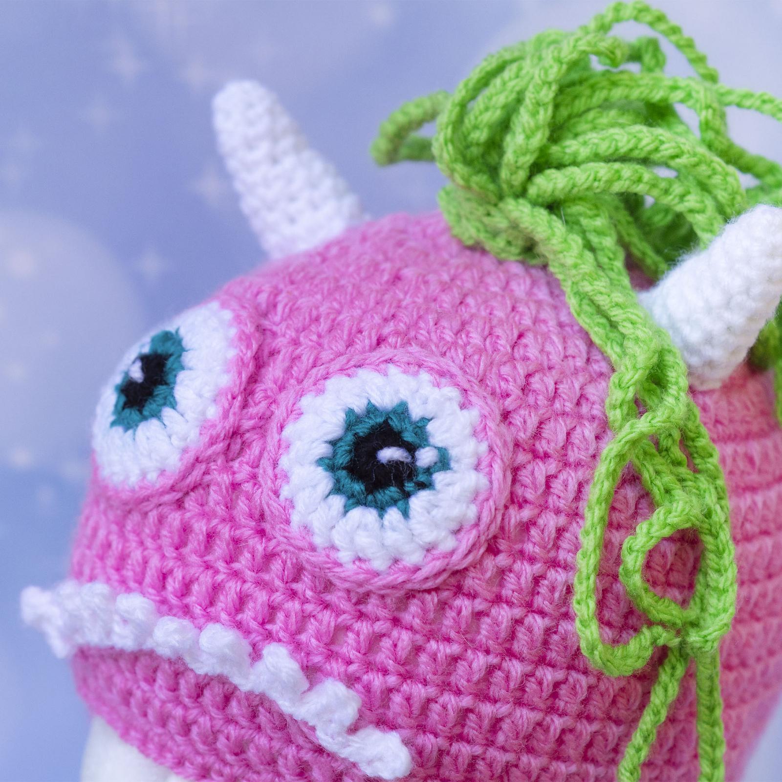 Pink monster Hat