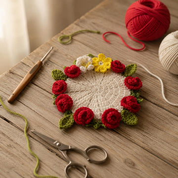 Crochet Flower Bouquet Pattern PDF + English Video Tutorial